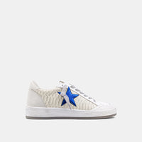 Paz Metallic Blue Sneaker