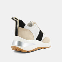 Serafina Sneaker in Sand Suede