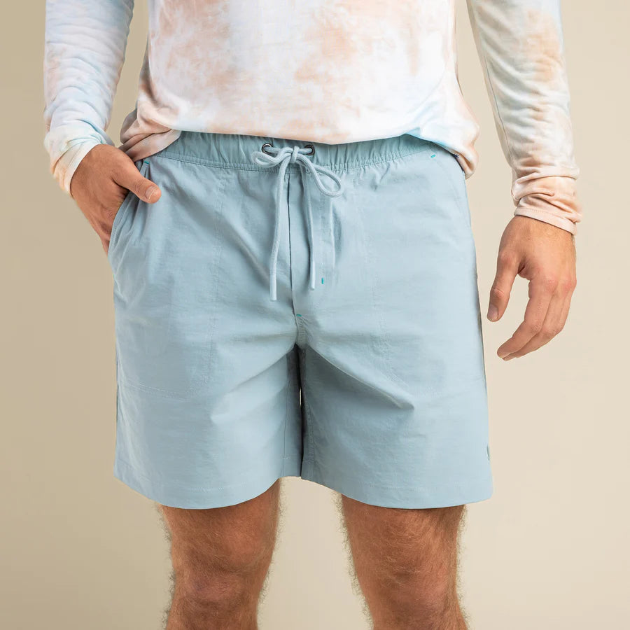 Bajada Hybrid Shorts - Stone