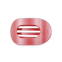 Round Flat Hair Clip | Medium | Calming Coral
