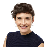 Contempo Medium Hoop Earrings - Silver