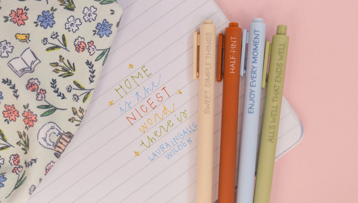 Laura Ingalls Wilder Pen Set