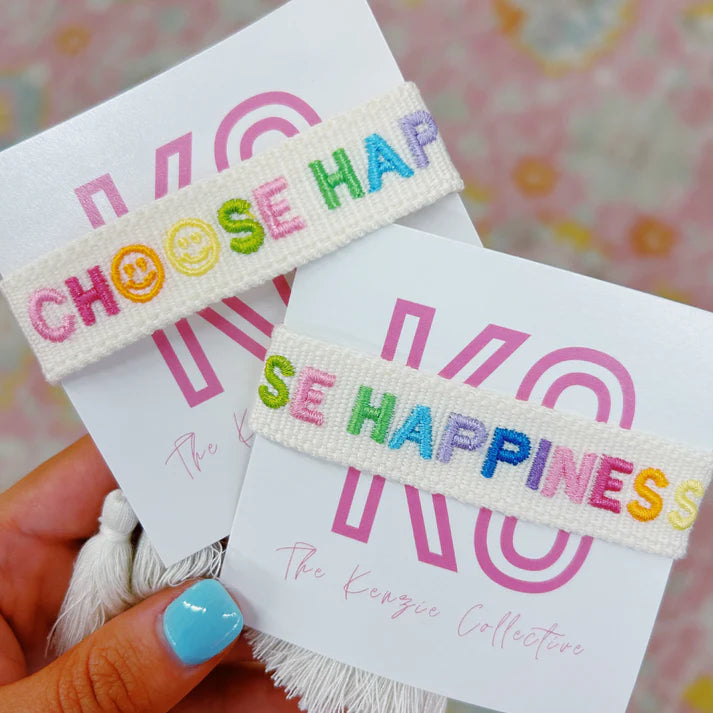 "Choose Happiness" Bracelet