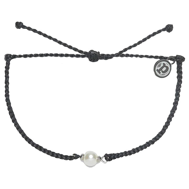 Puravida® Simple Pearl Bead Charm Bracelet