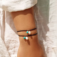 Puravida® Pearl and Turquoise Charm Bracelet