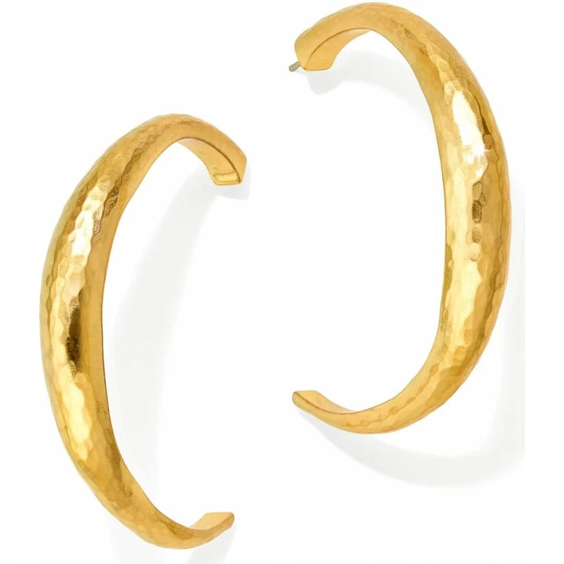 Reine Hoop Earrings - Gold