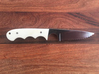 Hay Cutter Serrated Fixed Blade 7"