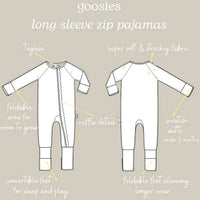 Goosies Zip PJ - Blue Alligator