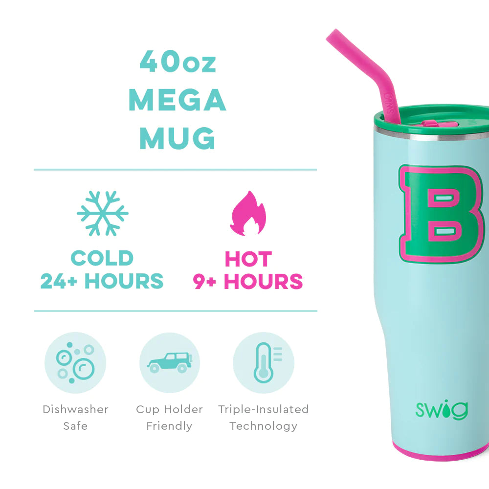 Swig Life® 40oz. Initial Mega Mug