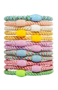 Narrow Grab & Go Pony, 12 Hair Ties