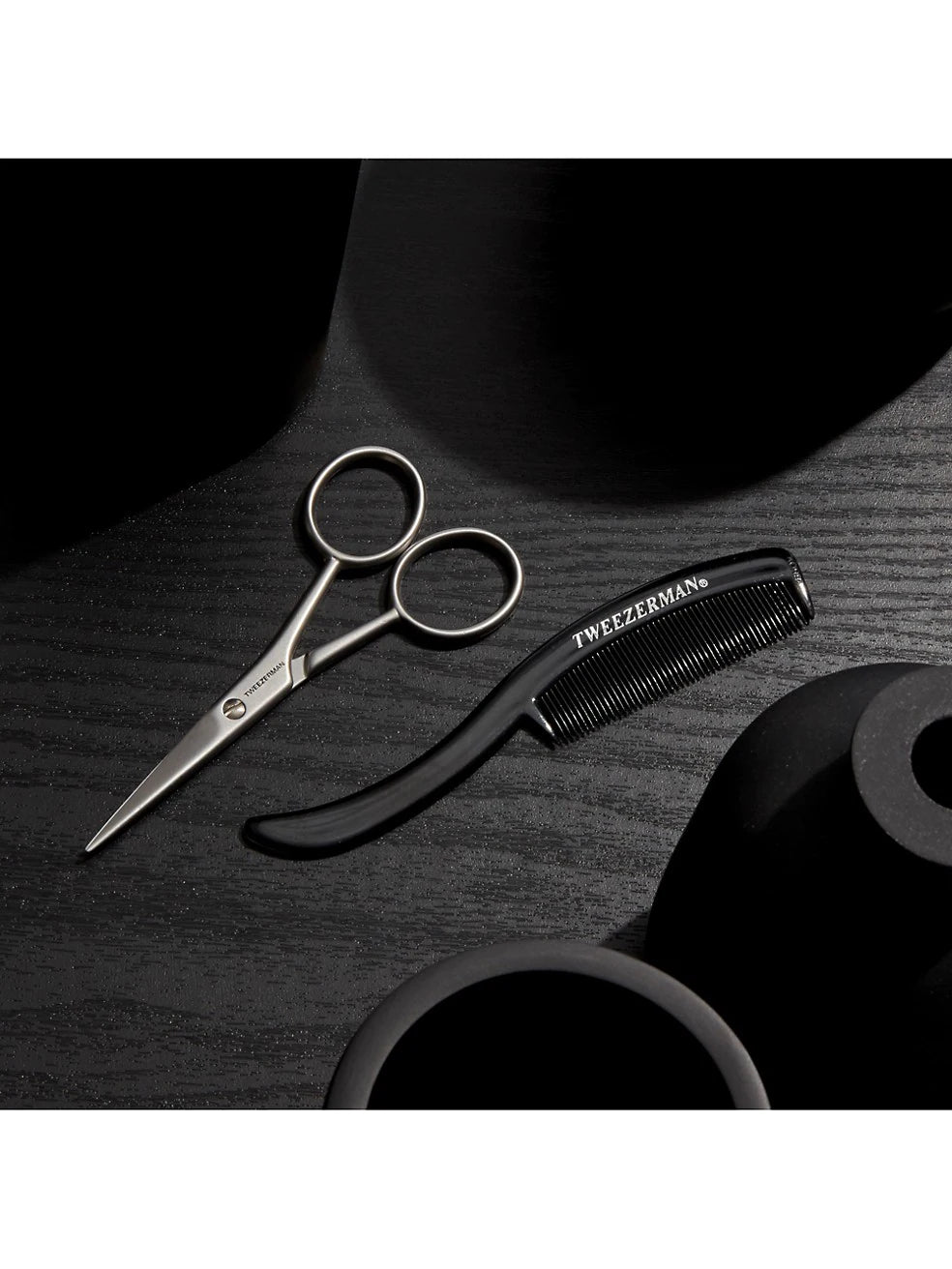 Moustache Scissors & Comb
