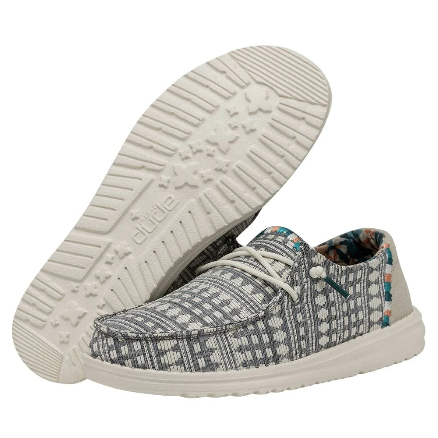 Hey Dude Wendy Boho - Embroidery Grey