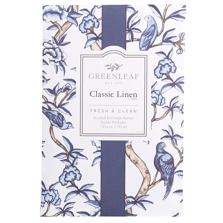 Greenleaf Sachets - Classic Linen