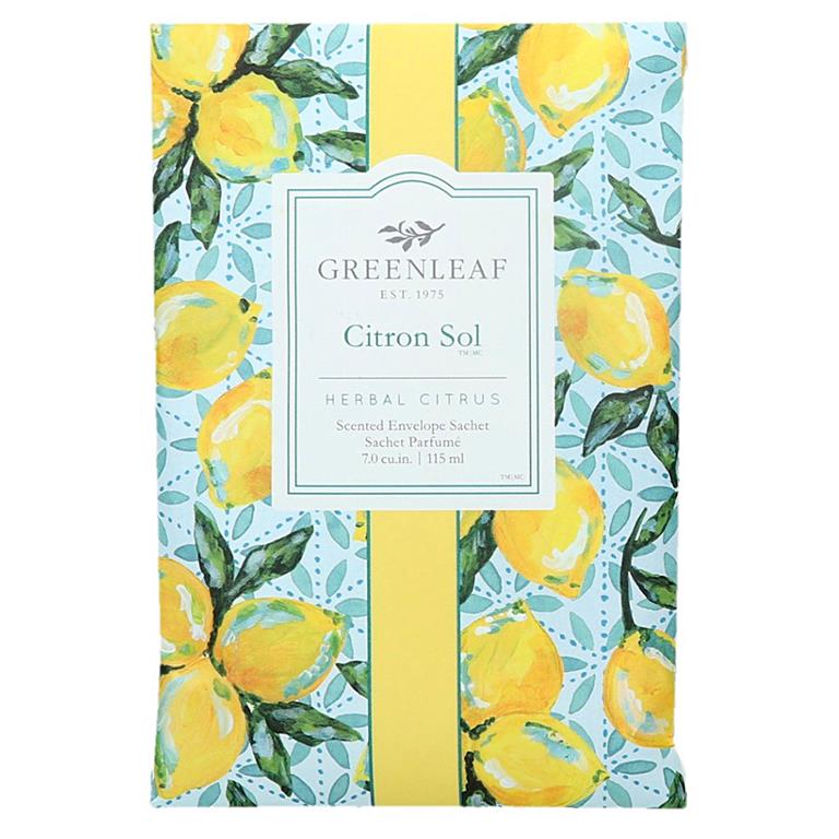 Greenleaf Sachets - Citron Sol