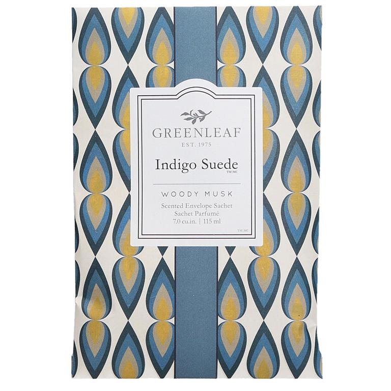 Greenleaf Sachets - Indigo Suede