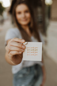 He is Not Far From You Ring