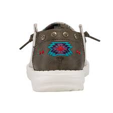 Hey Dude Wendy Rodeo - Wheat Aztec – Chandler Country Store
