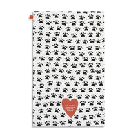 Paw Print Towel & Tasting Spoon Set