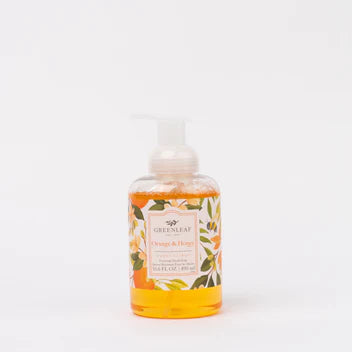Greenleaf Gifts Foaming Hand Soap-Orange & Honey