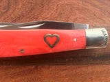 Heart Trapper Red Bone 4 1/8"