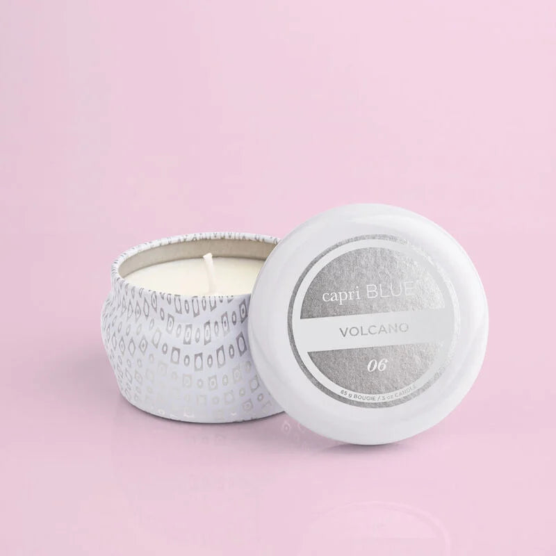 Volcano White Mini Tin, 3 oz