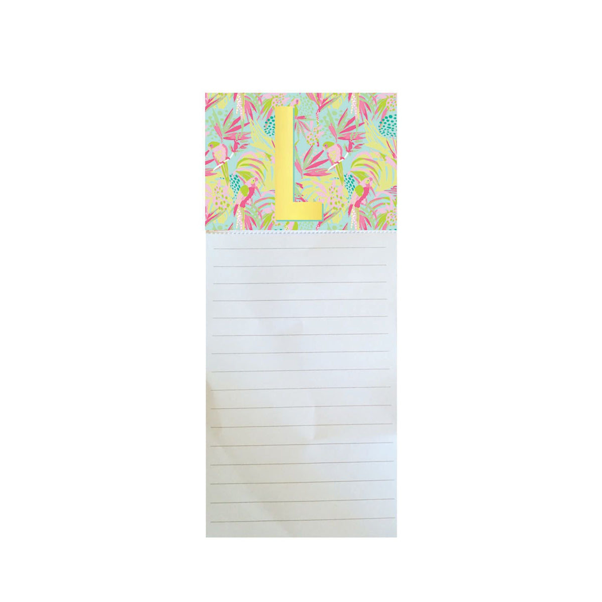 Mary Square Initial Magnetic Notepad