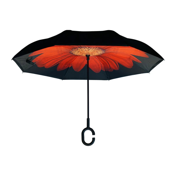 Red Topsy Turvy Umbrella