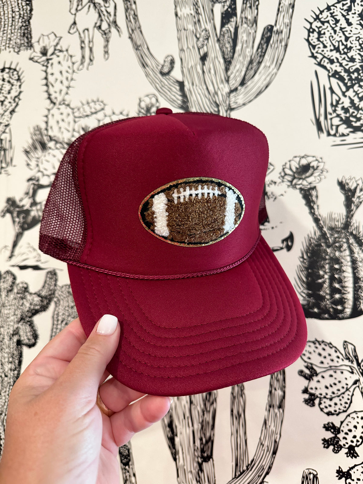Football Patch Hat