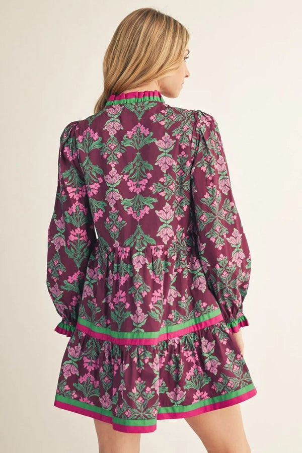 The Aubergine Dress