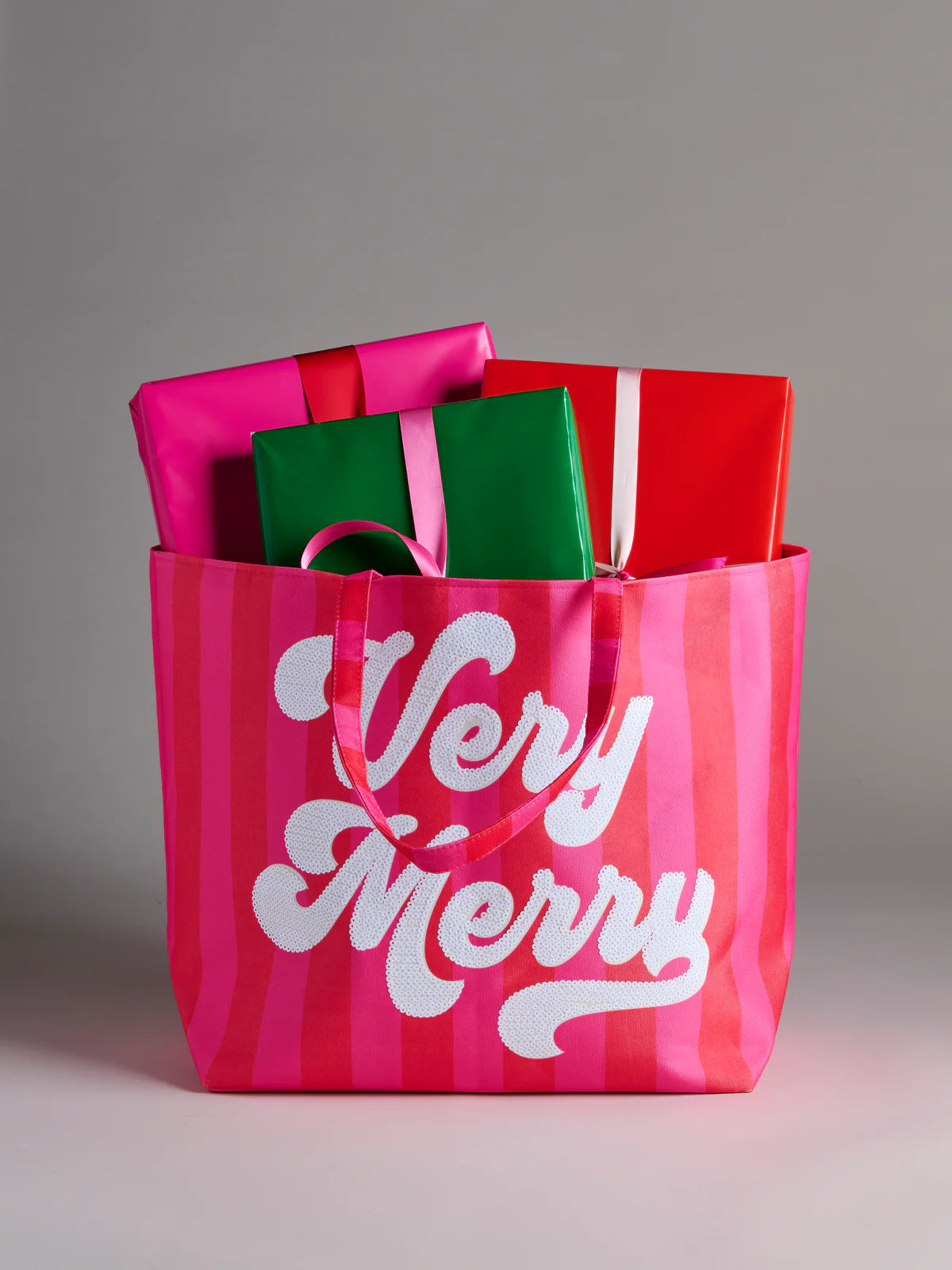 "Very Merry" Gifting Tote - Red