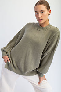 The Drew Sweater - Moss