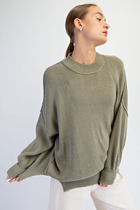 The Drew Sweater - Moss