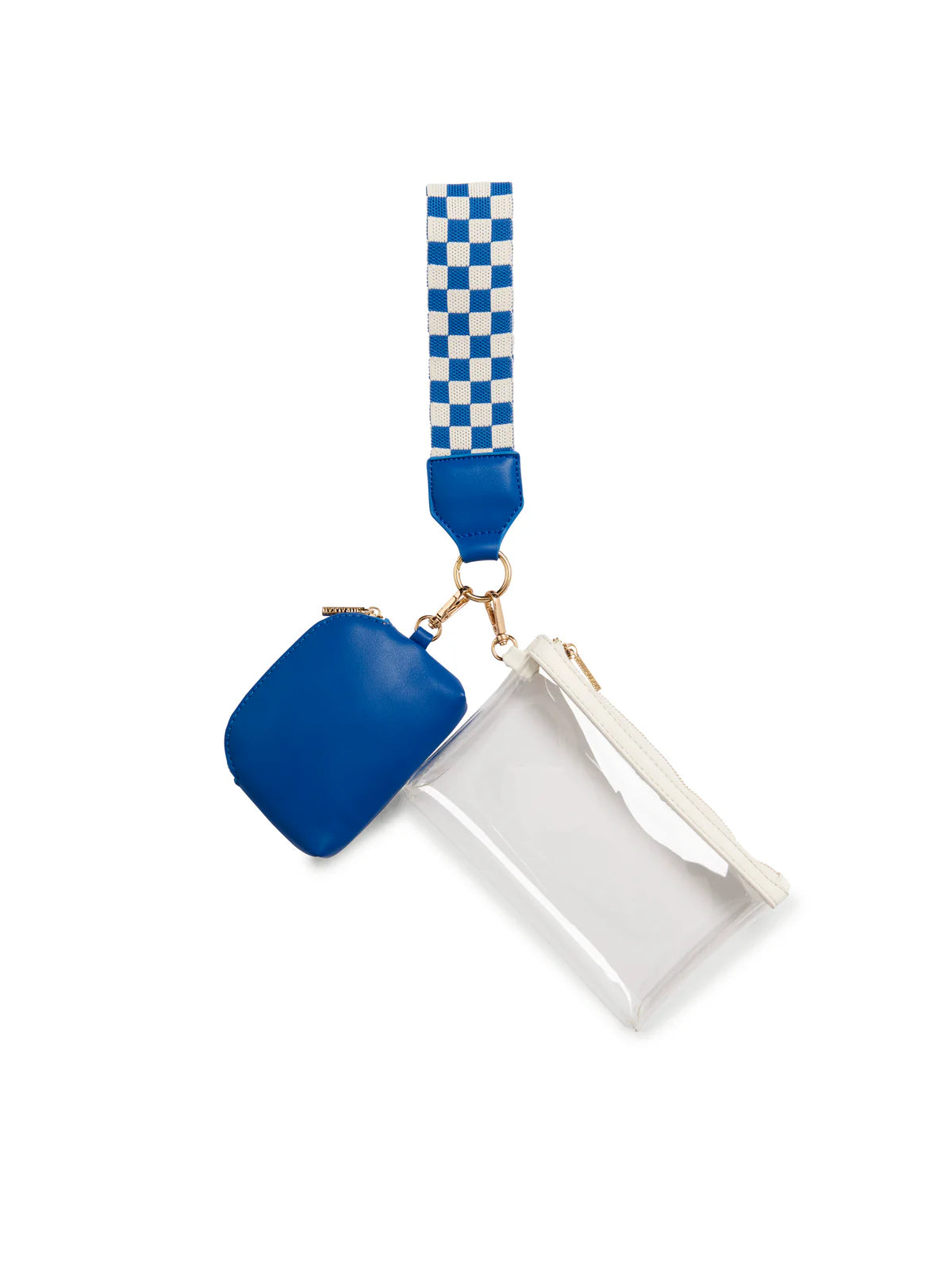 Taylor Mini Wristlet - Blue