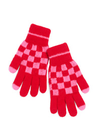 Tanner Touchscreen Gloves - Pink