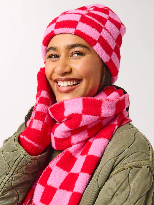 Tanner Touchscreen Gloves - Pink