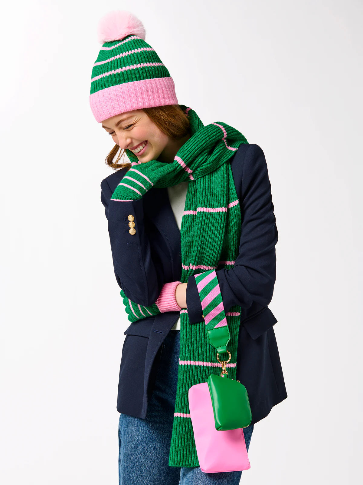 Allison Touchscreen Gloves - Green