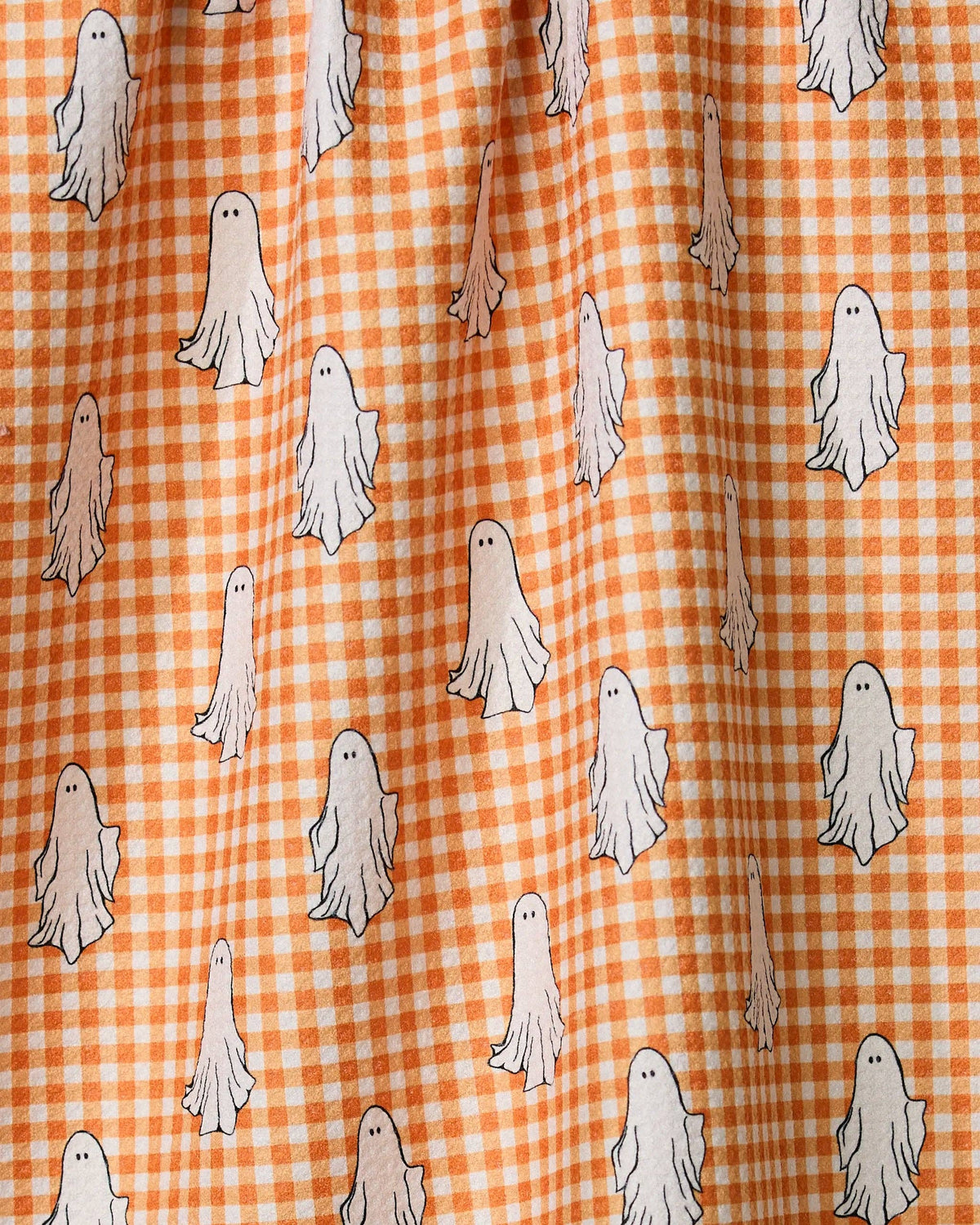 Geometry - Gingham Ghosts Tea Towel