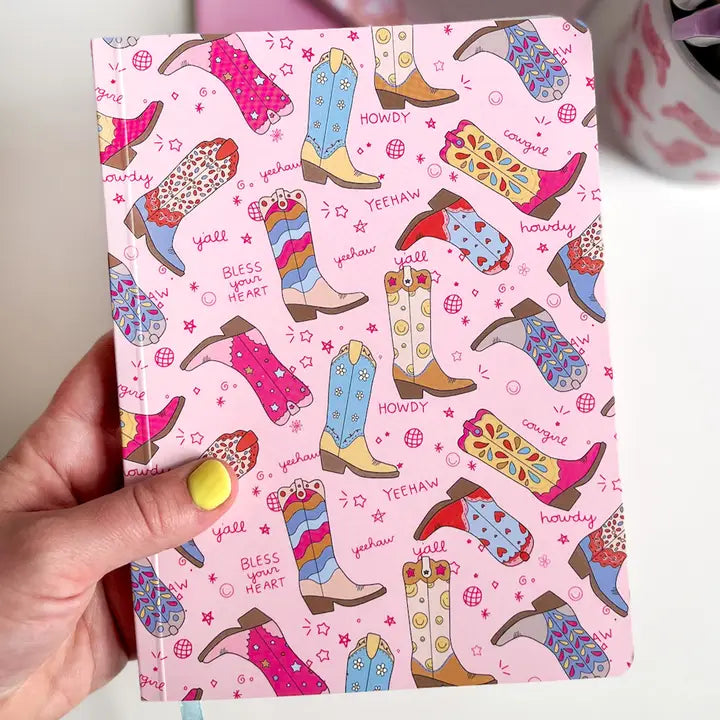 Western Cowgirl Boots Soft Flex Perfect Bound Journal