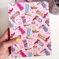 Western Cowgirl Boots Soft Flex Perfect Bound Journal