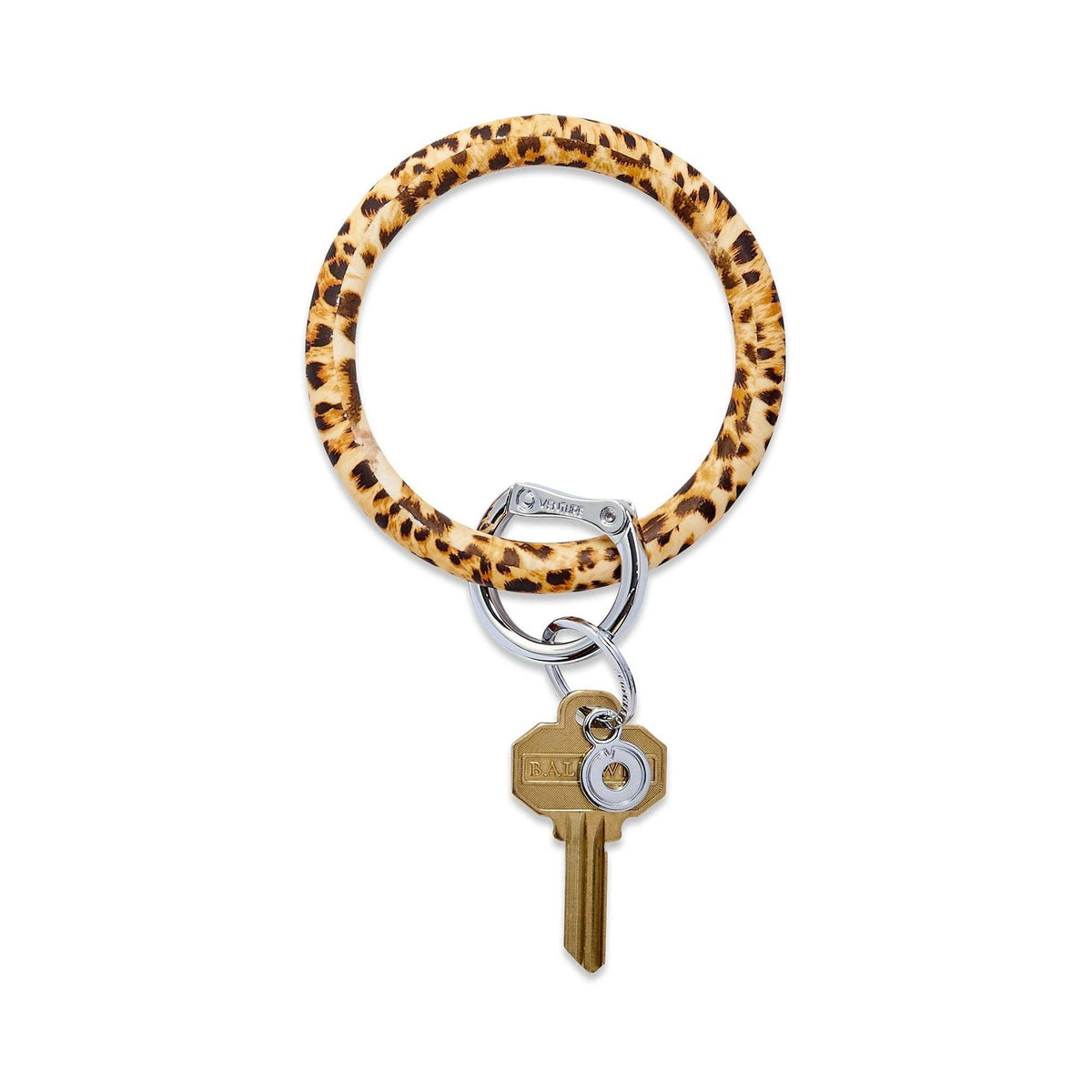 Silicone Big O® Key Ring - Cheetah