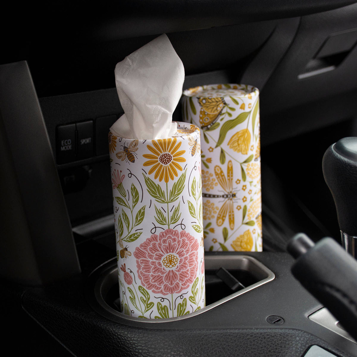 Dragonfly Folk Art Tissue Box