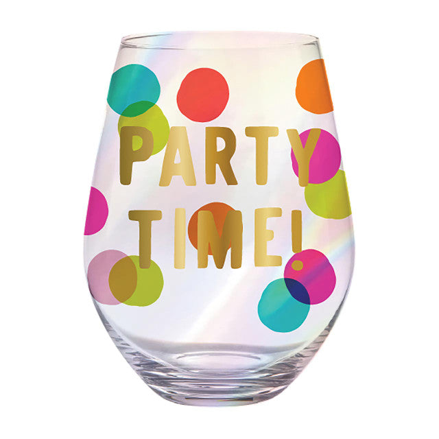 Jumbo Wine Glass - Party Time!