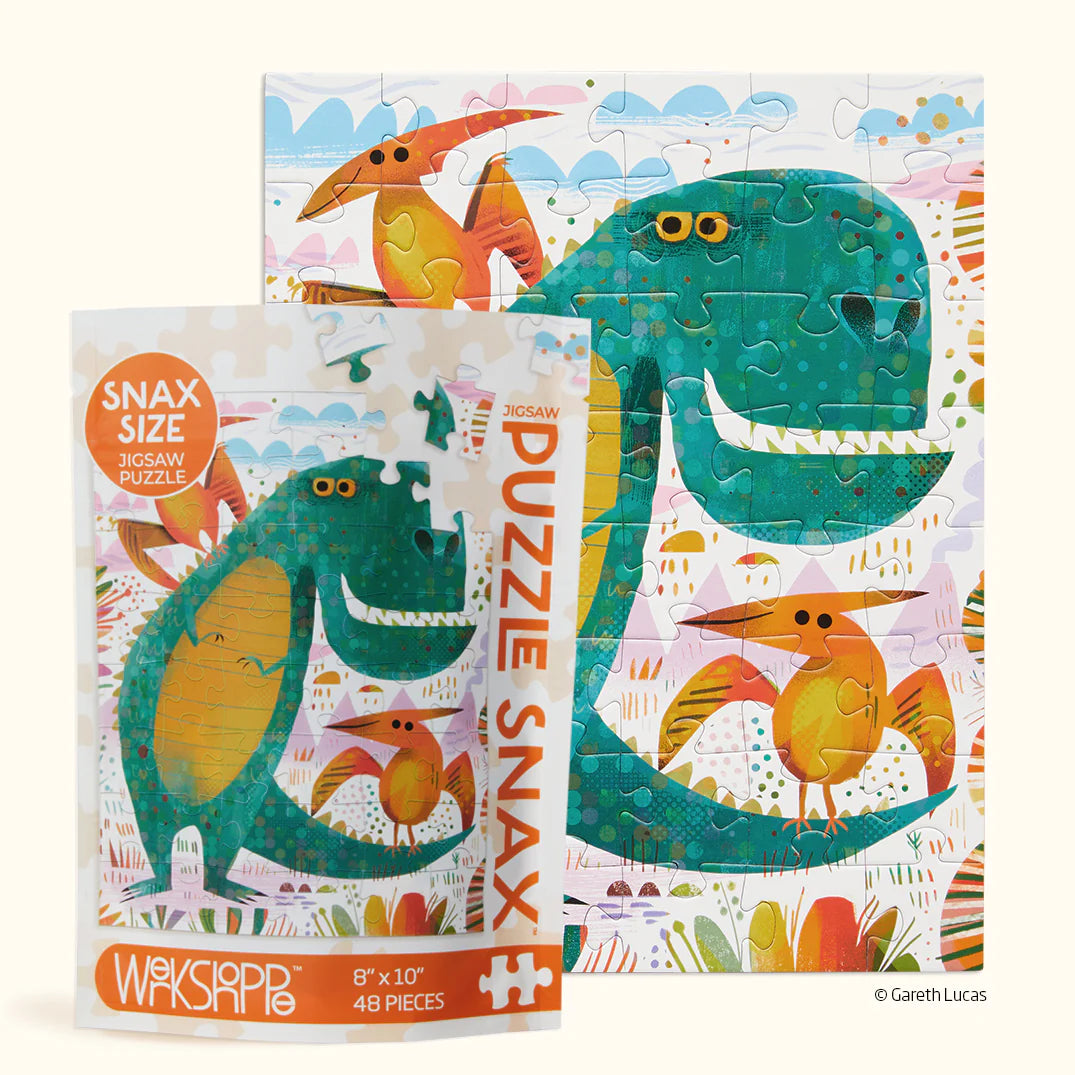 T-Rex And Friends | 48 Piece Jigsaw Puzzle