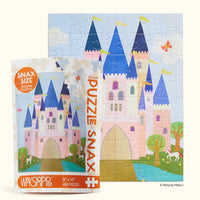 Pink Royal Castle | 48 Piece Jigsaw Puzzle