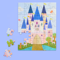 Pink Royal Castle | 48 Piece Jigsaw Puzzle