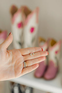 Screwback Stud Earrings - Tulip Cowgirl Boot