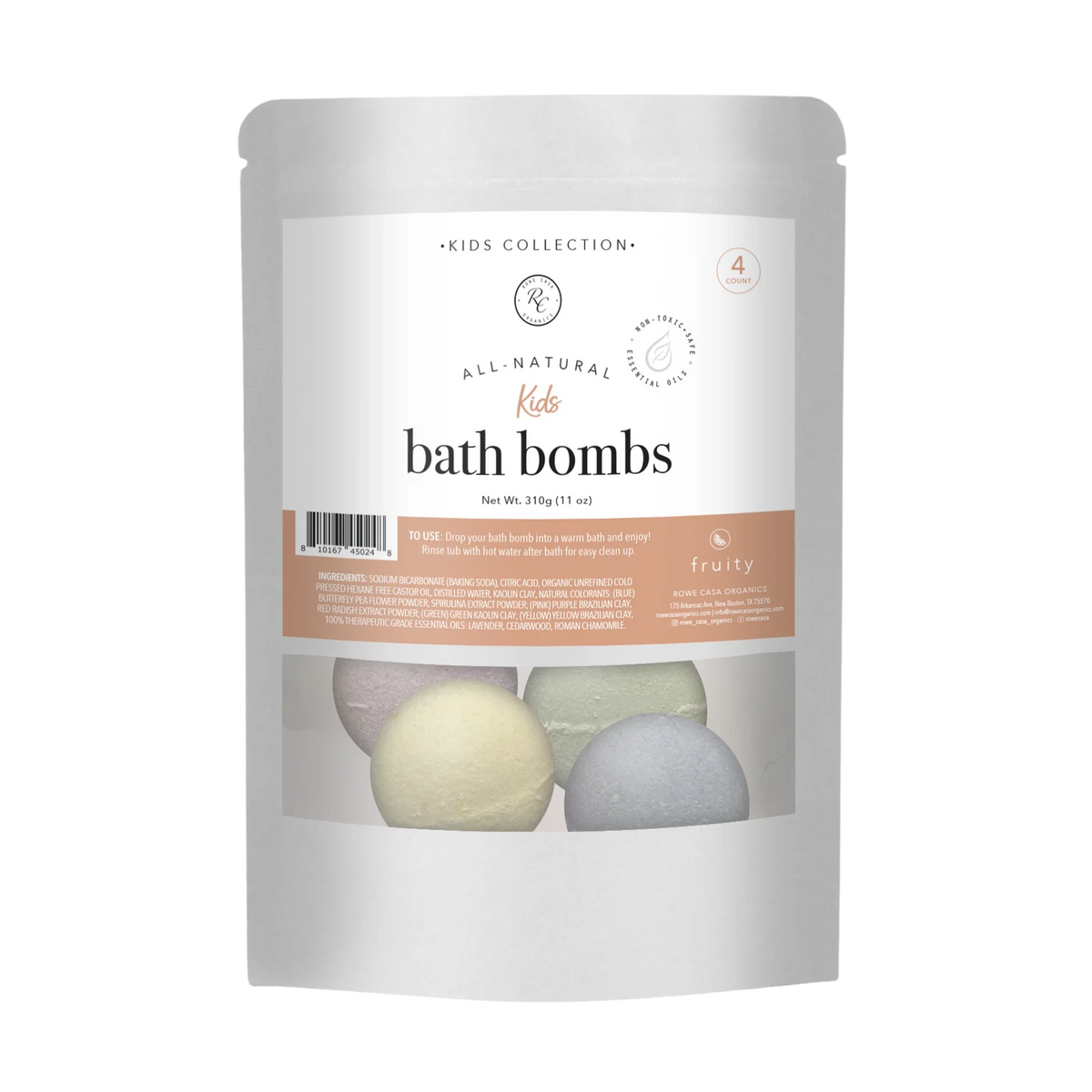 Kids Bath Bombs | 4 count