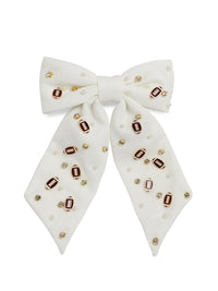 Game Day Charms Bow Clip