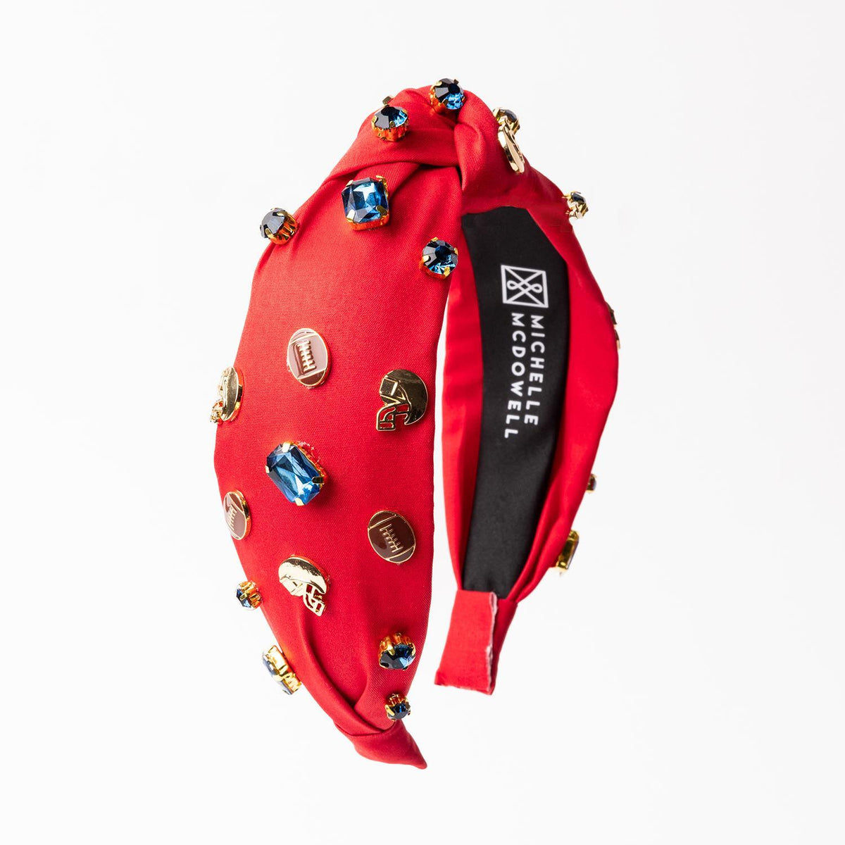 Victory Vibes Headband - Red & White