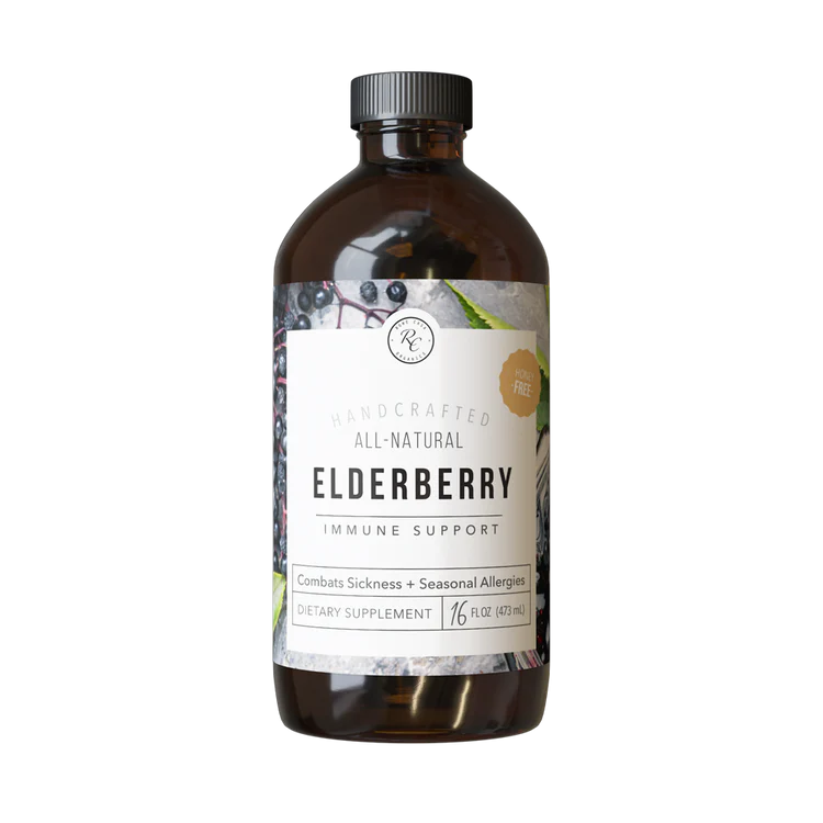 Elderberry Immune Support - 16oz (Honey Free)